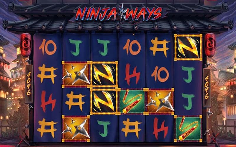 Way of Ninja slot game: 4.096 cách thắng, x10000 vốn cược 4 mẹo quay hũ