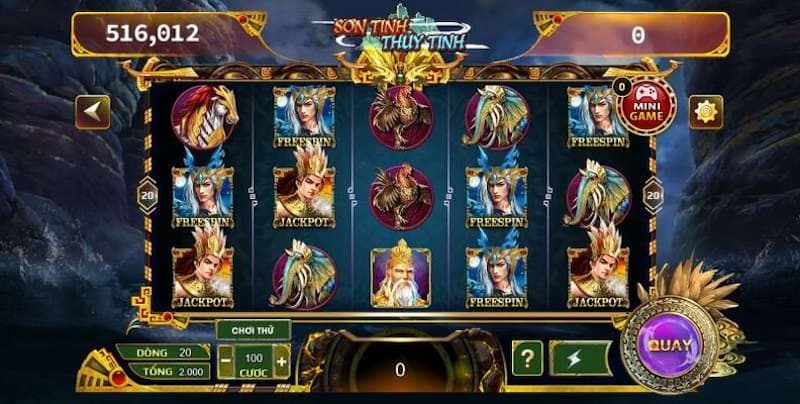Nổ hũ Sơn Tinh Thuỷ Tinh Moto88: Chinh phục hũ độc đắc khủng 3 slot Sơn Tinh Thuỷ Tinh